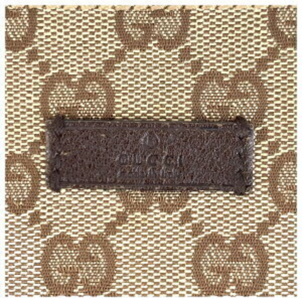 Gucci bag shoulder brown GG canvas leather - Picture 5 of 10